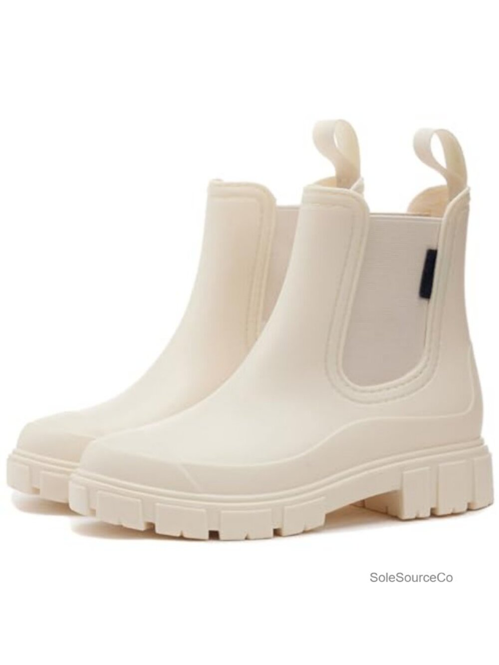 Waterproof Chelsea Rain Boots Non-Slip Garden Shoes Women Ankle Bootie